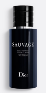 Flacon de crème visage dior sauvage